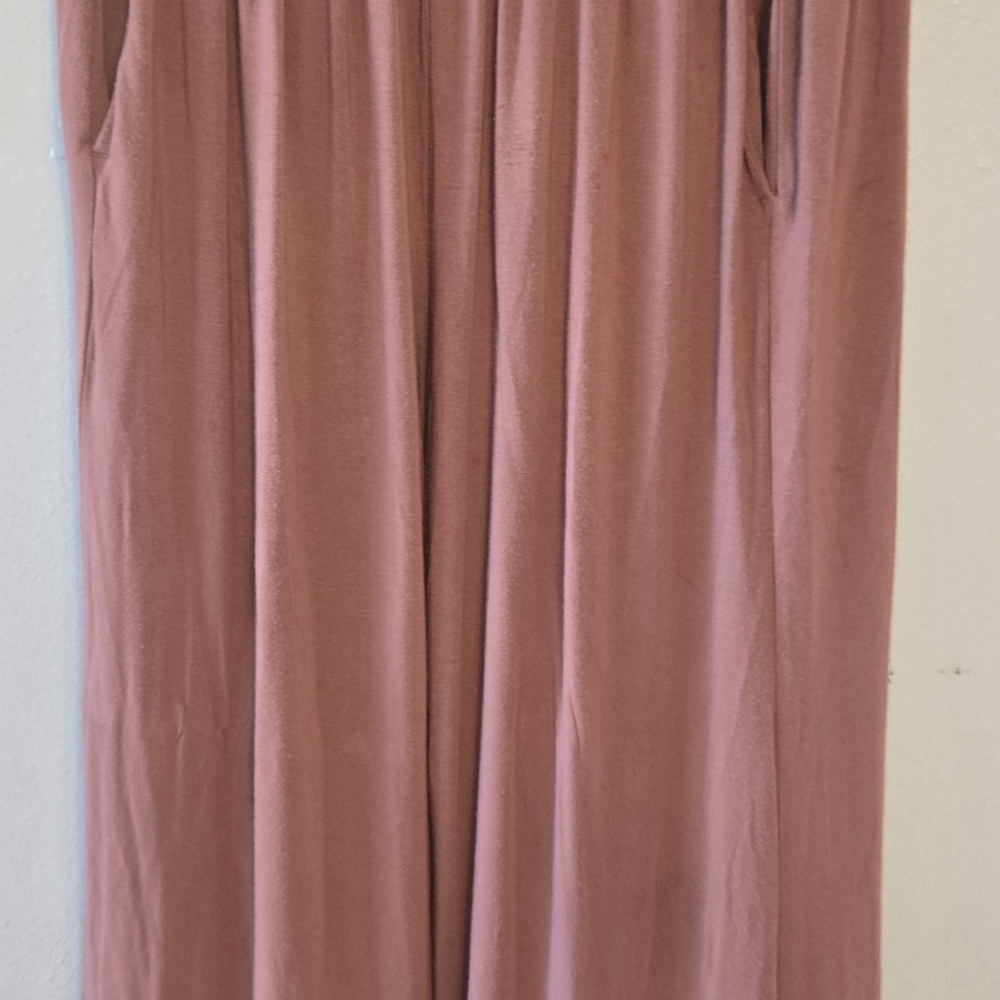 Athleta Pink Wide Leg Pants